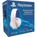 Беспроводная стереогарнитура  Sony Wireless Stereo Headset  2.0 White (PS4)