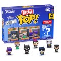 Фигурка Funko Bitty POP!: DC Comics S4: Batman+The Riddler+Batgirl+Mystery (1 of 4) 4PK 71314