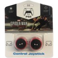 Насадки на стики Thumbstick Spider-Man Miles Morales (Red) (PS4 / PS5)