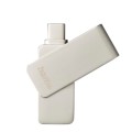 Флешка Hama "Uni-C Rotate Pro" USB-C 3.0, 128GB, 90MB/s, silver