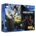 Игровая приставка Sony PlayStation 4 Slim 1 ТБ (Black) Uncharted: Утраченное наследие + Horizon