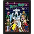 Постер 3D Rick and Morty (Characters Grid) EPPL71249