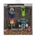Набор фигурок Jada Toys Metalfigs Minecraft (4 шт.) 34337
