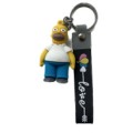 Брелок для ключей в виде куклы Гомер Симпсон, 7 см