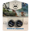 Насадки на стики Thumbstick Horizon Forbidden West (Black) (PS4 / PS5)