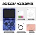 Портативная игровая приставка Anbernic RG35XXSP 64gb, Transparent blue