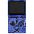 Портативная игровая приставка Anbernic RG35XXSP 64gb, Transparent blue