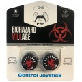 Насадки на стики Thumbstick Resident Evil Biohazard Village (Black) (PS4 / PS5)