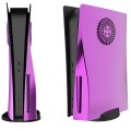 Съёмные боковые панели для Sony PlayStation 5 с дисководом (Electroplated Purple) (PS5)