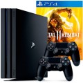 Игровая приставка Sony PlayStation 4 Pro 1 ТБ + Джойстик + Mortal Kombat 11