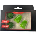 Насадки на стики + триггеры Simple Trigger Set (Green) (PS4)