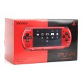 Игровая приставка Sony Playstation Portable (PSP) Slim&Lite 3000 Красно-чёрная