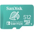 Карта памяти SanDisk microSDXC 512Gb (Animal Crossing) для Nintendo Switch (SDSQXAO-512G-GNCZN)