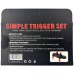 Насадки на стики + триггеры Simple Trigger Set (Red) (PS4)