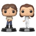 Фигурка Funko POP! Bobble: Star Wars: 2PK Han & Leia 46770
