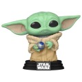 Фигурка Funko POP! Bobble: Star Wars: Book of Boba Fett: Grogu with Armor 68650