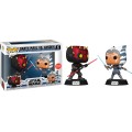 Фигурка Funko POP! Bobble: Star Wars: Clone Wars Maul vs. Ahsoka (Gamestop Exclusive) 2PK 74327