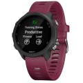 Умные часы Garmin Forerunner 245 GPS, черный/вишневый