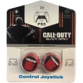 Насадки на стики Thumbstick Call of Duty Black Ops 3 (Red) (PS4 / PS5)