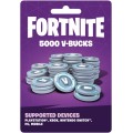 Карта пополнения Fortnite на 5000 V-Bucks