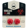 Насадки на стики Thumbstick Resident Evil Biohazard Village (Red) (PS4 / PS5)