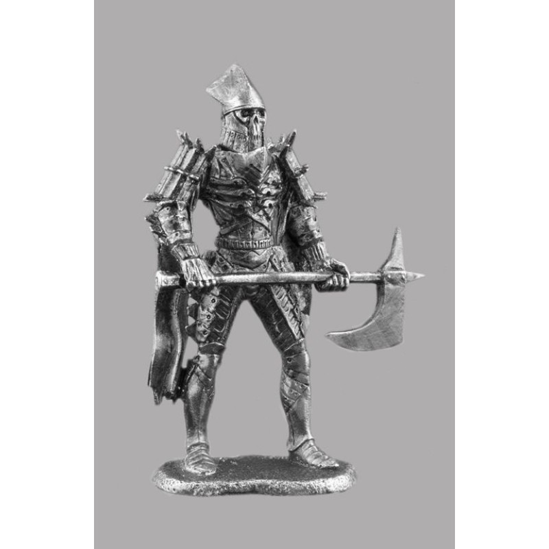 Фигурка оловянная Нитраль – воин “Дикой охоты” из игры “Ведьмак 3” (Wh-07 РН)