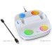 Зарядная станция Dobe RGB Charging Dock для двух Dualsense / Edge (TP5-35115), White