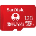 Карта памяти SanDisk microSDXC 128Gb (Mario Kart) для Nintendo Switch (SDSQXAO-128G-GNCZN)