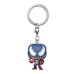 Брелок Funko Pocket POP! Keychain: Marvel Venom: Captain America 46462-PDQ