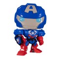 Фигурка Funko POP! Bobble: Marvel: Avengers Mech Strike: Captain America (Exc) 10" 55826